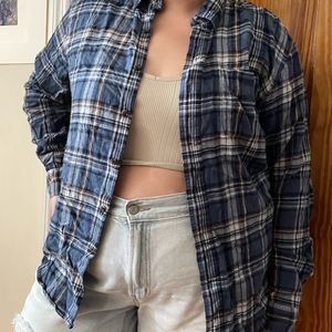 Blue flannel
